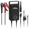 thumbnail image 1 of BoltPower Auto Car Battery Charger Automatic Trickle Full Charge Maintainer 3.8A 12V Portable Smart Rapid High Efficiency for Truck, RV, SUV, ATV, Club Cart, Lawnmower, Snowmobile, Motorcycle, 1 of 7