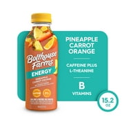 Bolthouse Farms Energy Smoothie, Pineapple Carrot and Orange, 15.2 fl. oz.