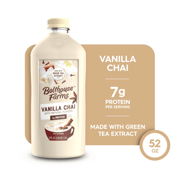 Bolthouse Farms Perfectly Protein Vanilla Chai Tea Drink, 52 fl. oz. Bottle