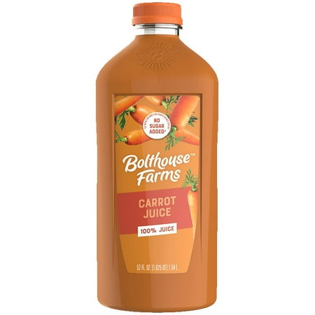 Bolthouse Farms Vegetable Juice Smoothie, 100% Carrot, 52 fl. oz. Bottle