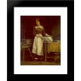 thumbnail image 1 of Bolting Girl 20x24 Framed Art Print by Janos Tornyai, 1 of 2