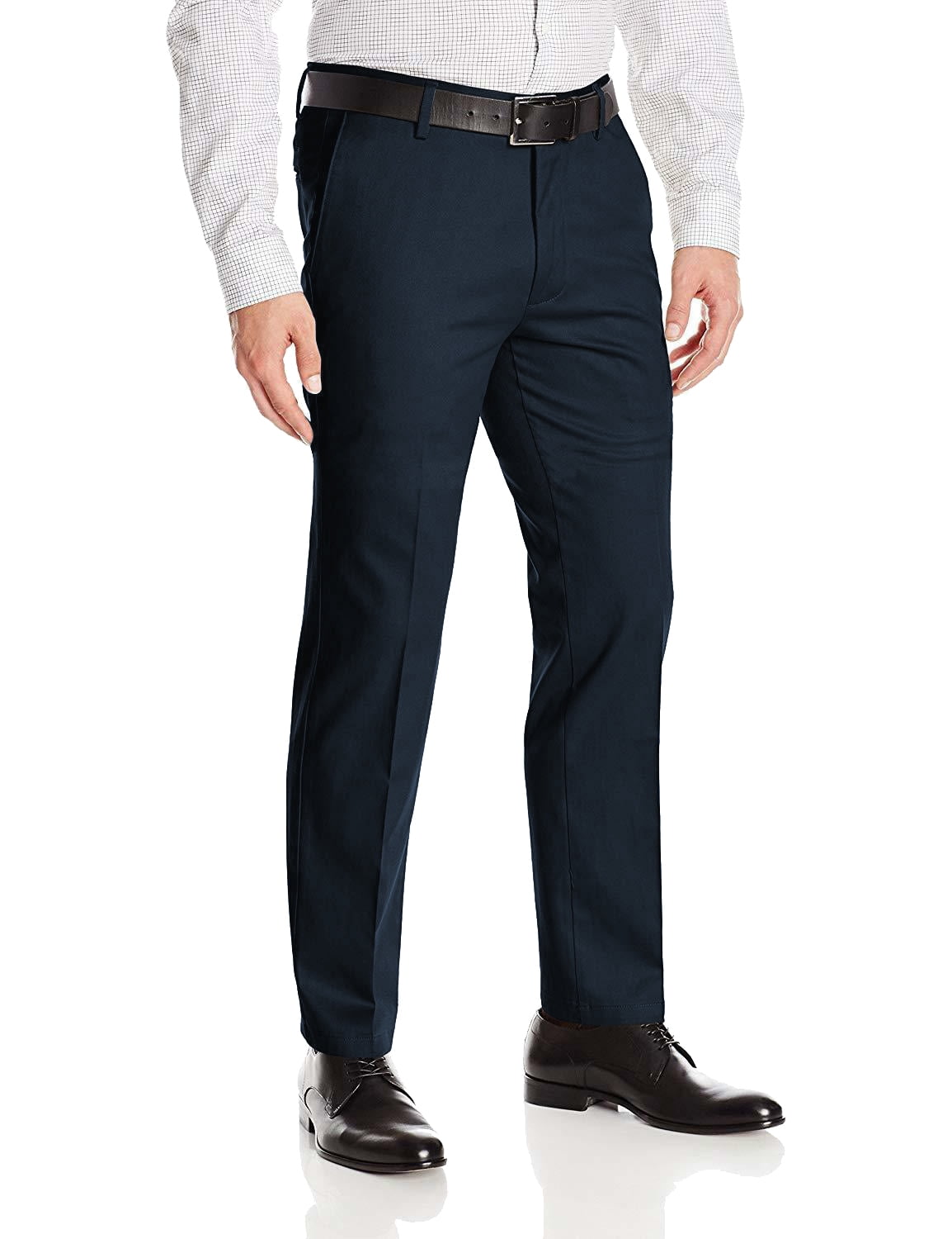 Boltini Italy Men's Flat Front Slim Fit Slacks Trousers