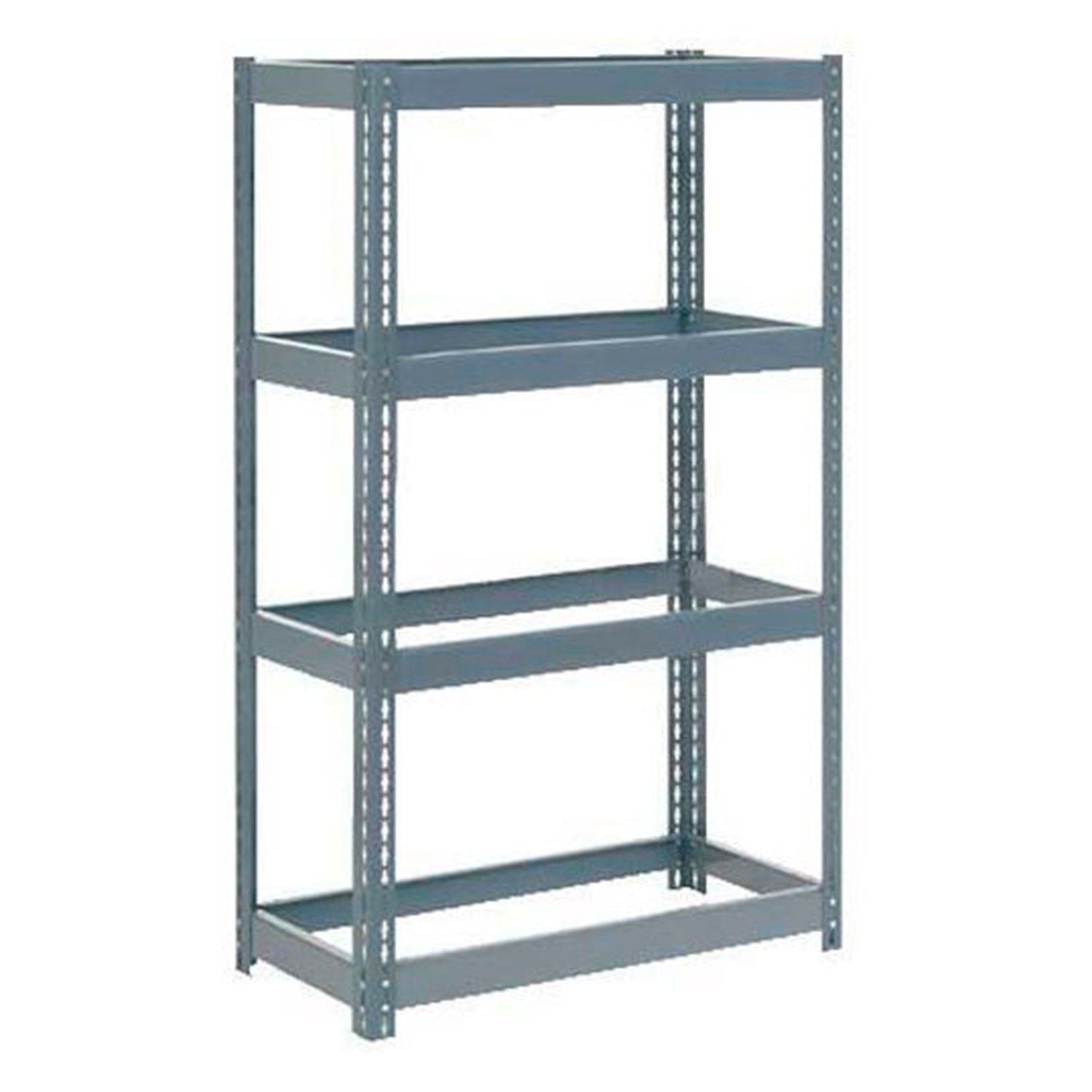 Boltless Extra Heavy Duty Shelving 36"W x 12"D x 72"H, 4 Shelves, No