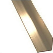 SteelWorks Boltmaster 11338 Angle 0.125" X 1-1/2" W X 36" L Aluminum Plain Mill   Construction & DIY Use, Standard Hardware Spec