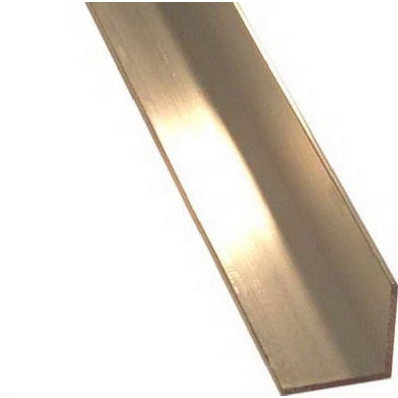 Boltmaster 11351 Angle 1/16" X 1" W X 36" L Aluminum Plain Mill