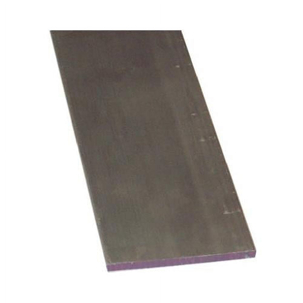 Boltmaster Steelworks Flat Steel Bar Stock - Metal, Smooth Finish - 1/8 ...