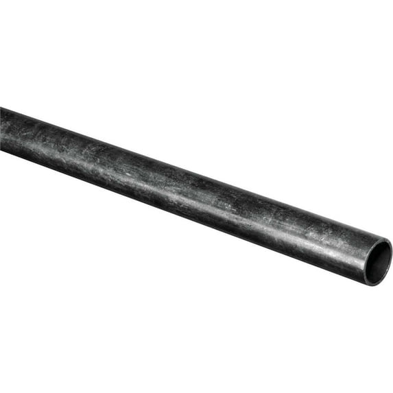 Boltmaster Steelworks Round Steel Tube - Steel, Smooth Finish - 1 Piece, 3/4 x 36 In