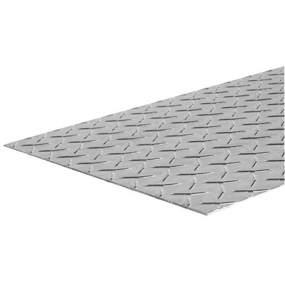 Boltmaster 24 in. Uncoated Steel Diamond Tread Plate