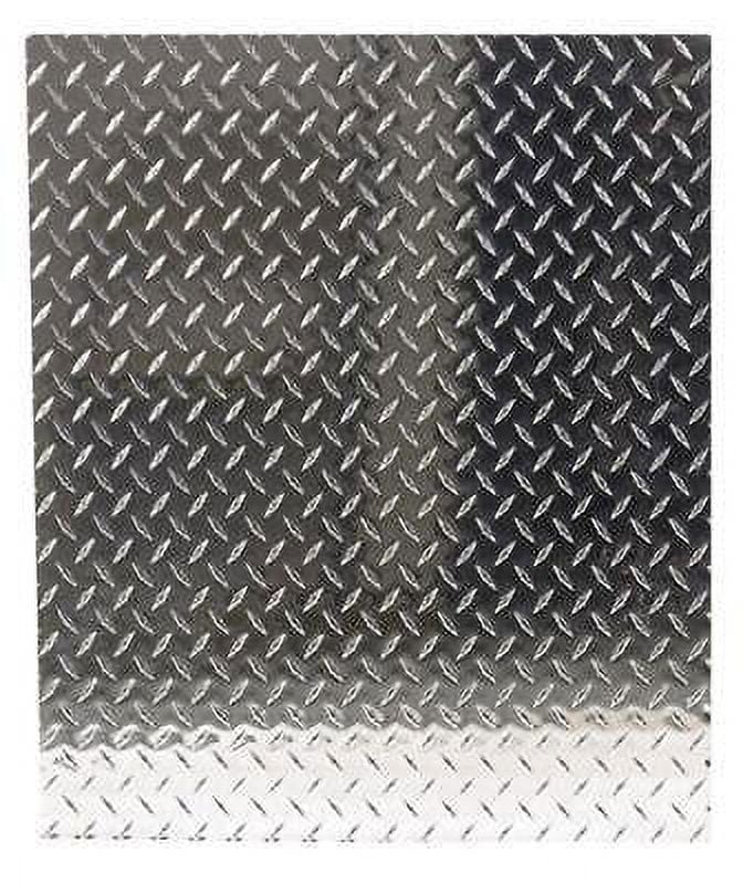 Boltmaster 24 in. W X 24 in. L Bright Aluminum Diamond Tread Plate Boltmaster 24 in. W X 24 in. L Bright Aluminum Diamond Tread Plate