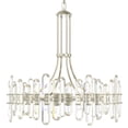 thumbnail image 1 of Twelve Light Chandelier In Traditional And Contemporary Style 31 Inches Wide By 28.25 Inches High-Polished Nickel Finish Crystorama Lighting, 1 of 5