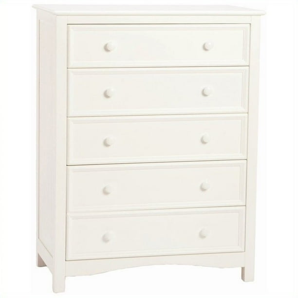 Bolton Furniture Wakefield 5Drawer Chest, Multiple Colors