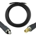 thumbnail image 1 of Bolton400 Jumper Cable - LMR400 Equivalent Coaxial Cable 30ft - Heavy Duty Ultra Low Loss Coax Cable 50ohm - SMA Male to SMA Female - 30 feet Black - for Home and Commercial Signal Booster…, 1 of 3