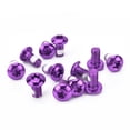 thumbnail image 2 of M5 Bolts Alloy Size M5 X 10mm T25 12 Pcs Pink Anti-Loosen Treated, For Water Bottles, Rotors And More And Cable Organizer With Every Order. (2 Pink 2 of 14