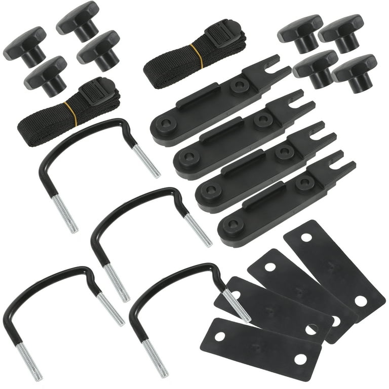 Bolts Luggage Rack Car Roof Rack Crossbar Van Mounting Fitting Flat Roof Rack U Brackets