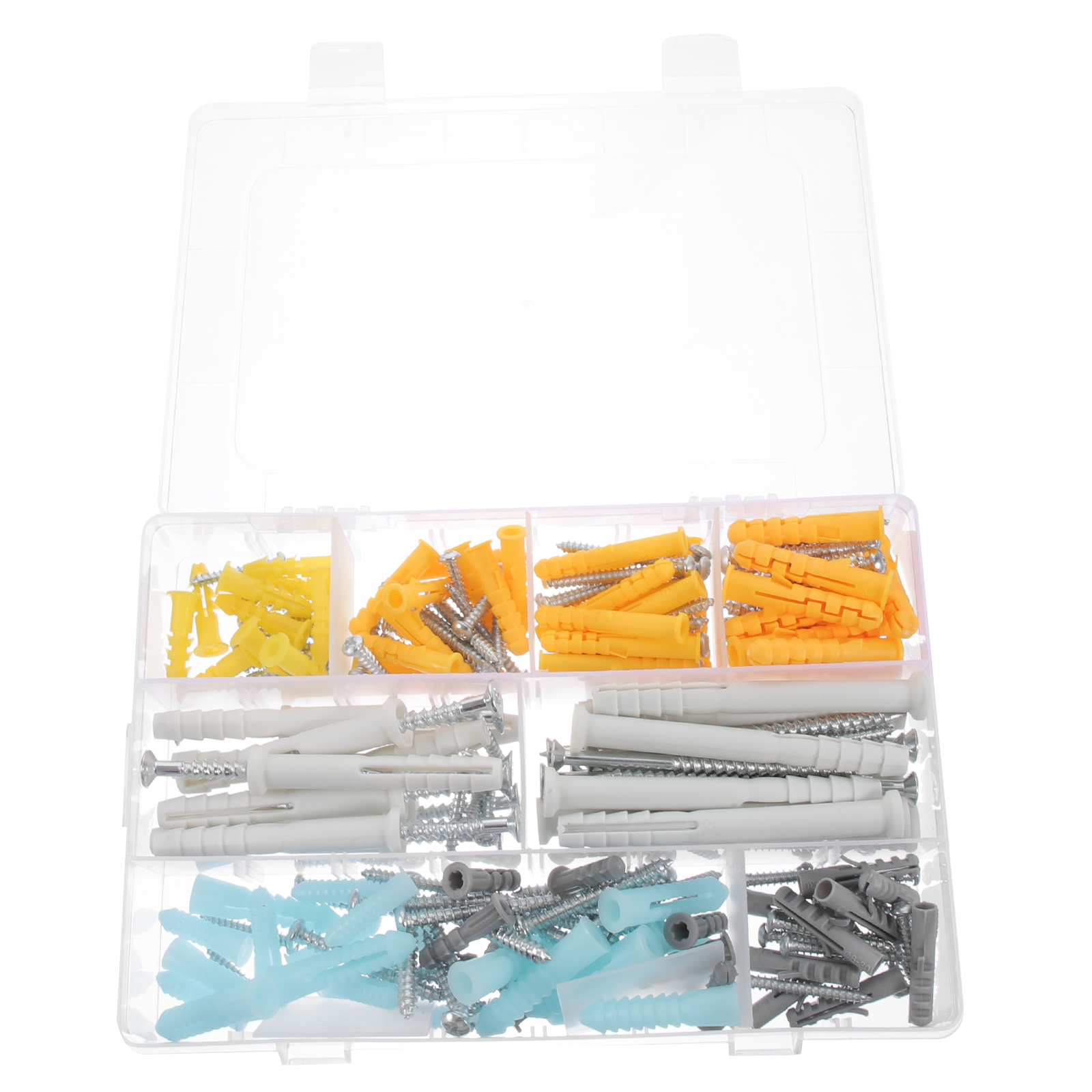 Bolts Wall Anchor Screws Flat Head Expansion Rubber Plugs Dry Anchors