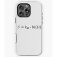 thumbnail image 1 of Boltzmann Entropy Science Physics Phone Case for iPhone 16 15 14 13 12 11 Pro Max, 1 of 2