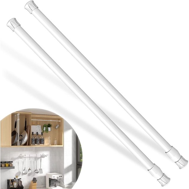 Boluotou Adjustable Safety Bars, 2 Pack Door Lock, Antirust, 23.6239.