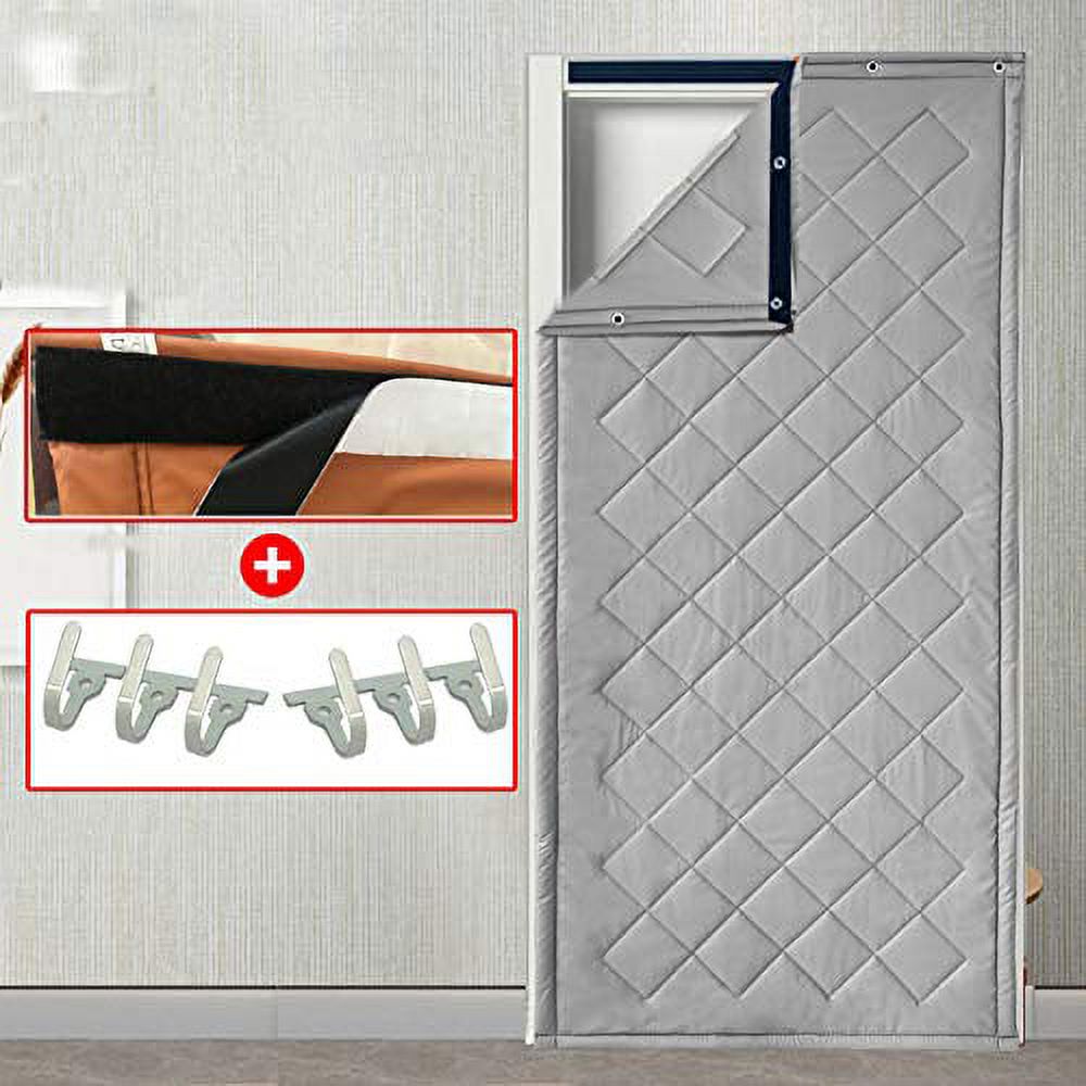 Boluotou Winter Cotton Curtain Thicken Air Conditioner Windshield