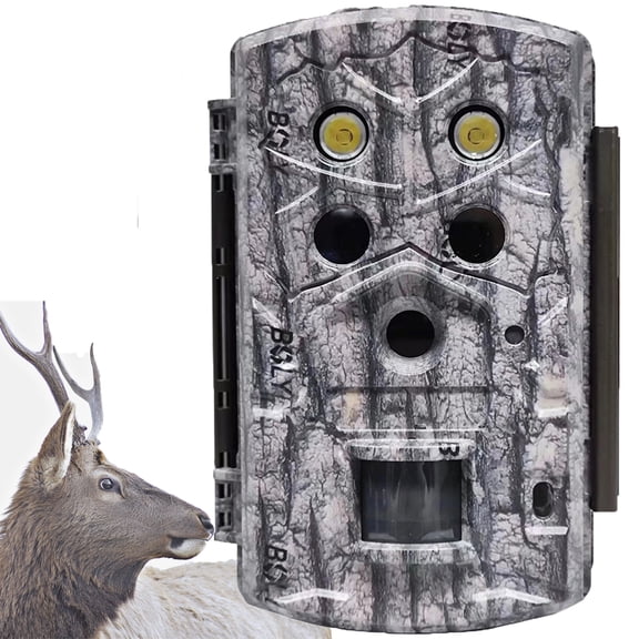 Boly Hunting Camera 4K FHD Wildlife Camera Professional Outdoor Camera with Dual Flash 940nm LEDs and White LED Motion Sharp for Outdoor Security Night Vision Waterproof IP68