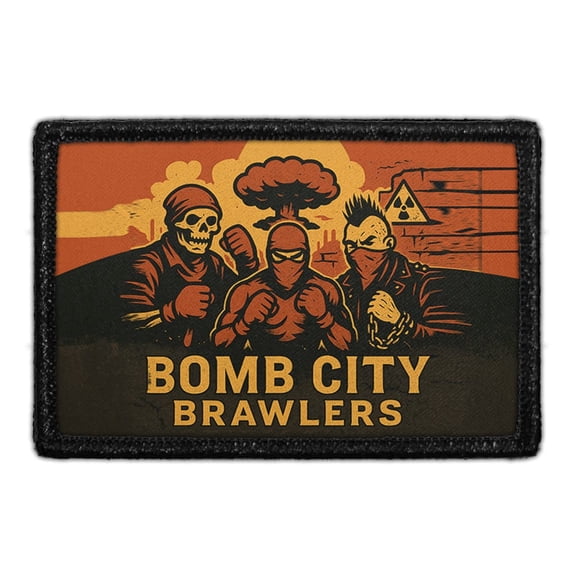 Bomb City Brawlers - Removable Patch
