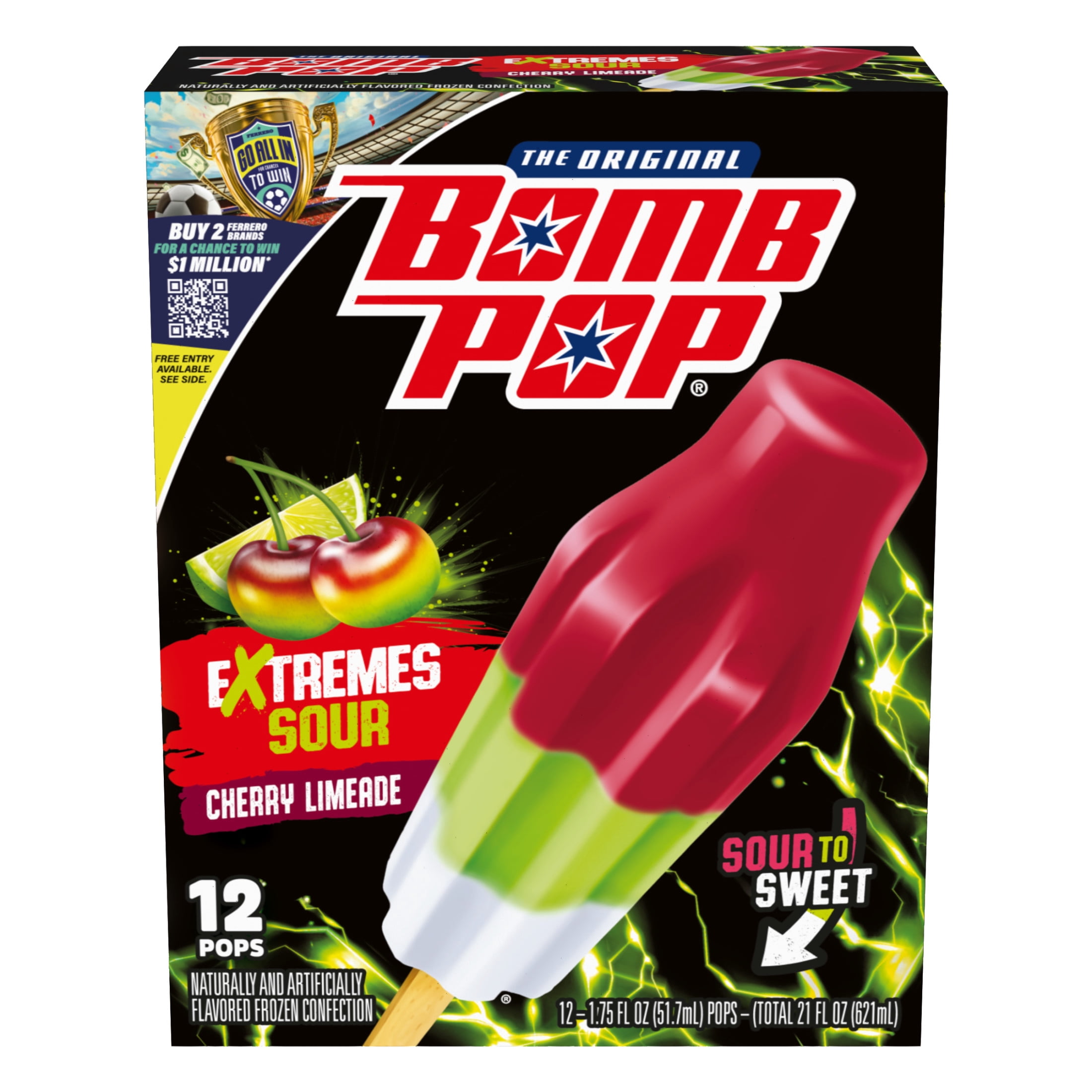 Bomb Pop Ice Pops - Refreshing Breakroom Treat for Employees