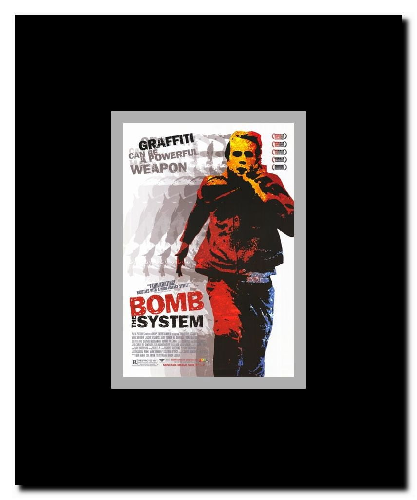Bomb the System Framed Movie Poster