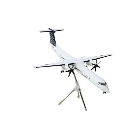 Bombardier Q400 Commercial Aircraft "Porter Airlines" White with Black "Gemini 200" 1/200 Diecast Model Airplane by GeminiJets