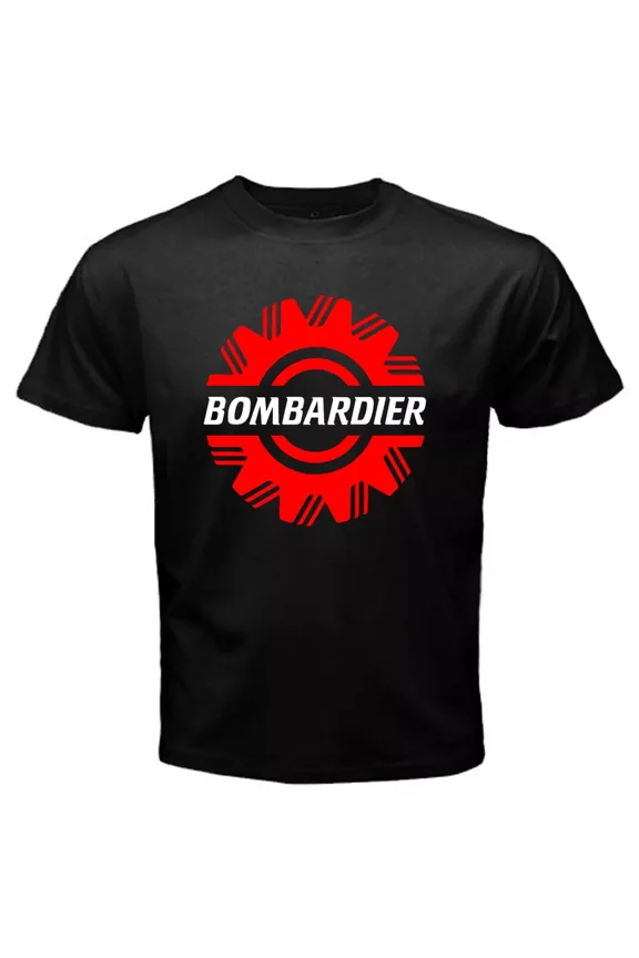 Bombardier Ski-Doo Men's Black Size S to 5XL