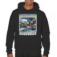 thumbnail image 1 of Bombardino Crocodilo Unisex Hoodie Fun Italian Brainrot Gen Z Alpha Meme, 1 of 7