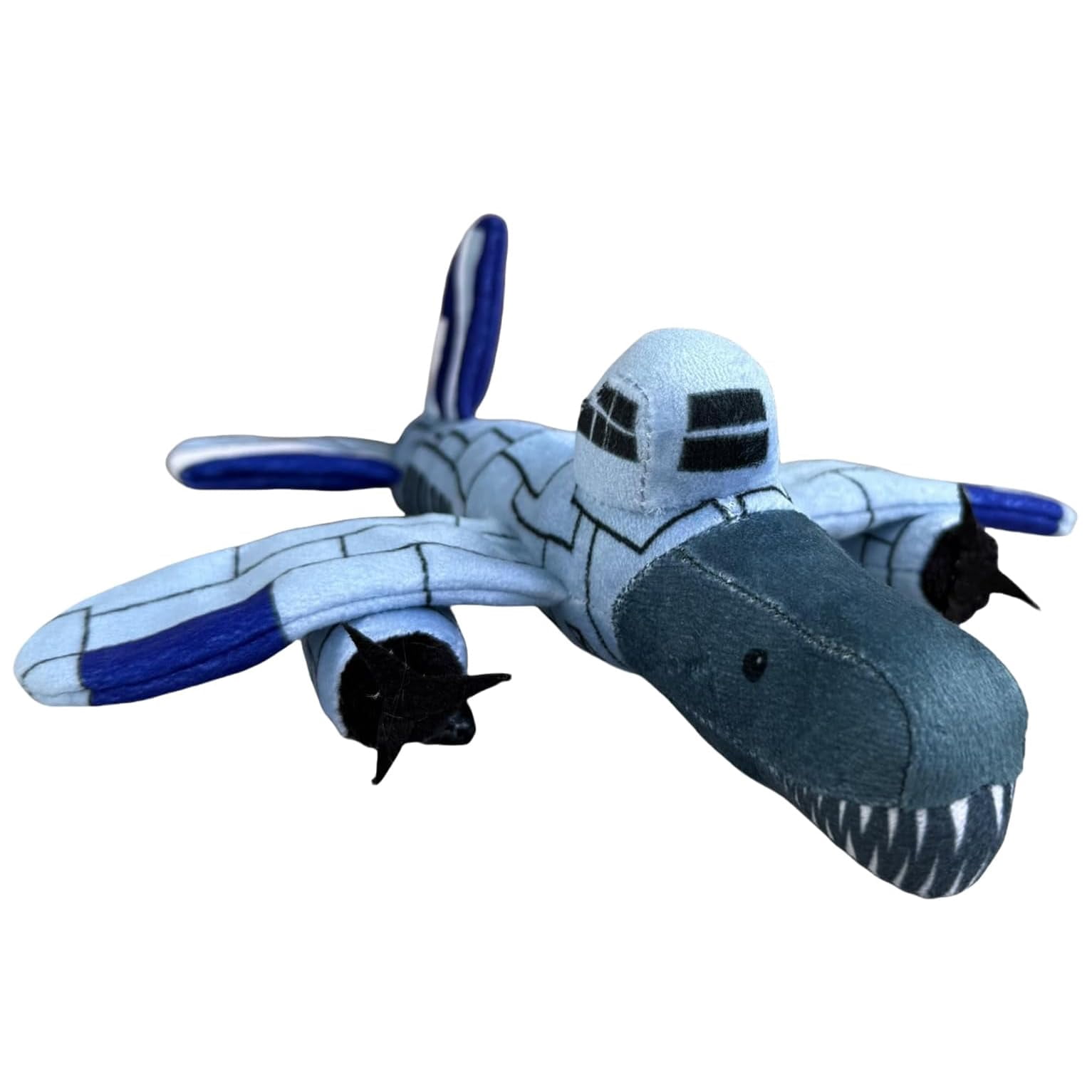 Bombardiro Crocodilo Pillow 10in, Italian Brainrot Figurines