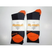 Bombas Bee Better Performance Calf Socks Black/Orange M 2PK