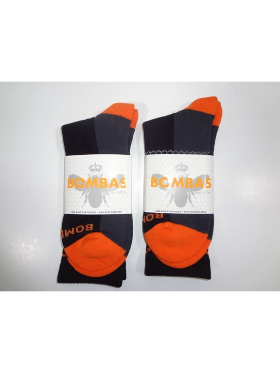 Bee Better Performance Calf Socks Black/Orange (M) (2PK)