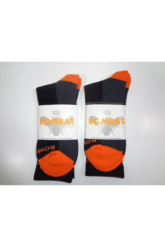 Bee Better Performance Calf Socks Black/Orange (M) (2PK)