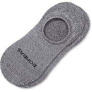 Bombas Mens No Show Gray - Large