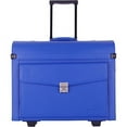 thumbnail image 1 of Bombata USA BA0011-18 15 in. Aviatore Bombata Trolley Bag - Cobalt Blue, 1 of 1