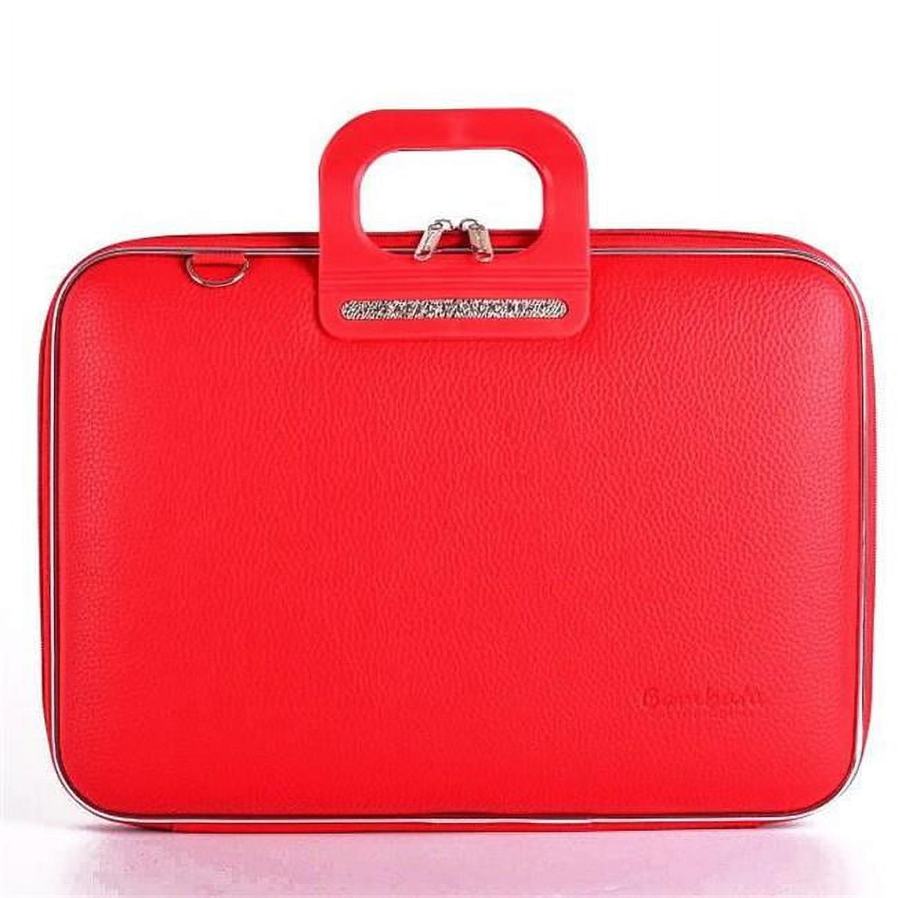 Bombata Shiny Cocco Burgundy Laptop Bag 15,6