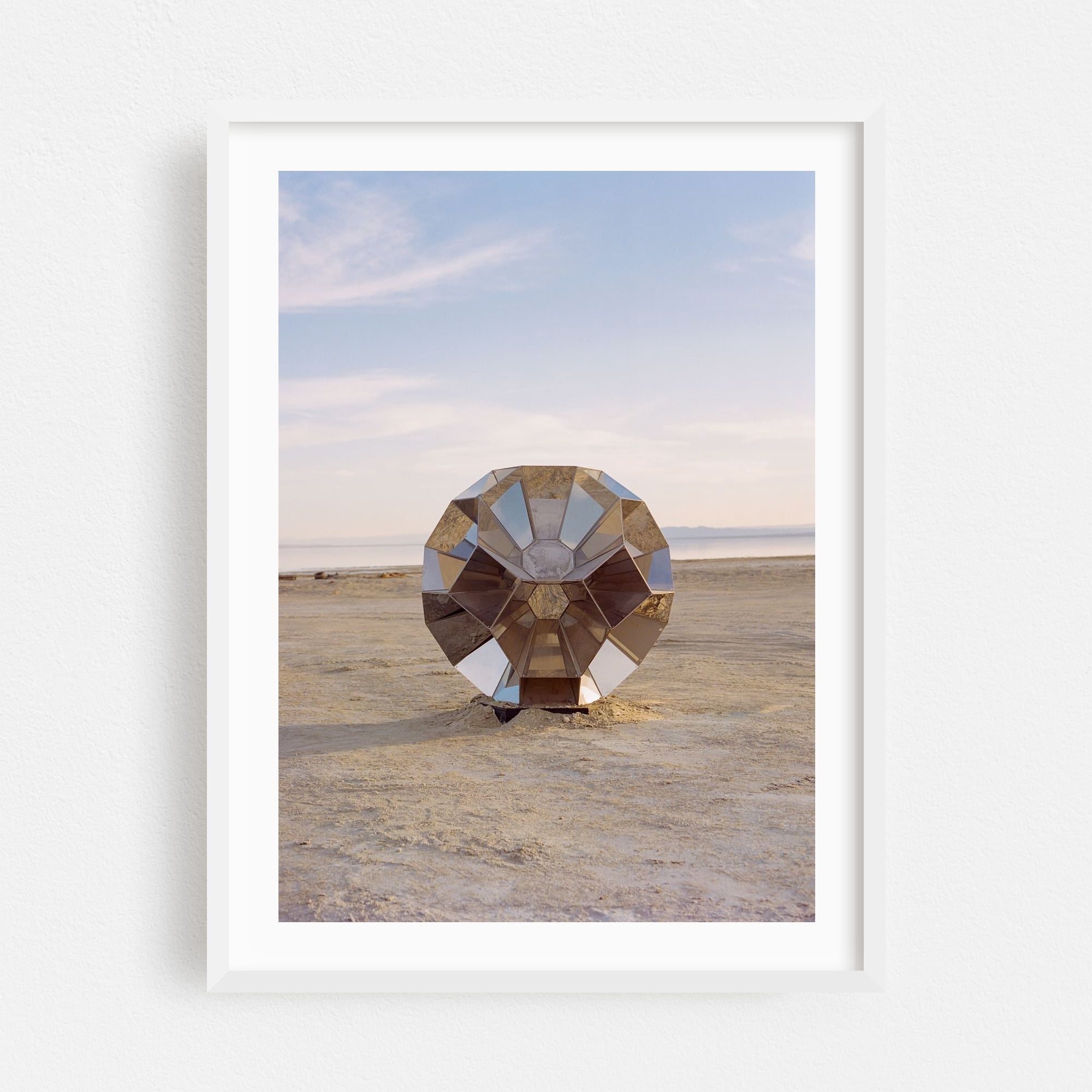 Image showcasing Bombay Beach II - Bombay Beach California Photography Geometric Desert Modern Art Minimalist ...