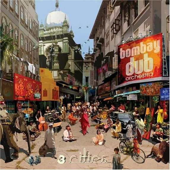 Bombay Dub Orchestra - 3 Cities - Electronica - CD