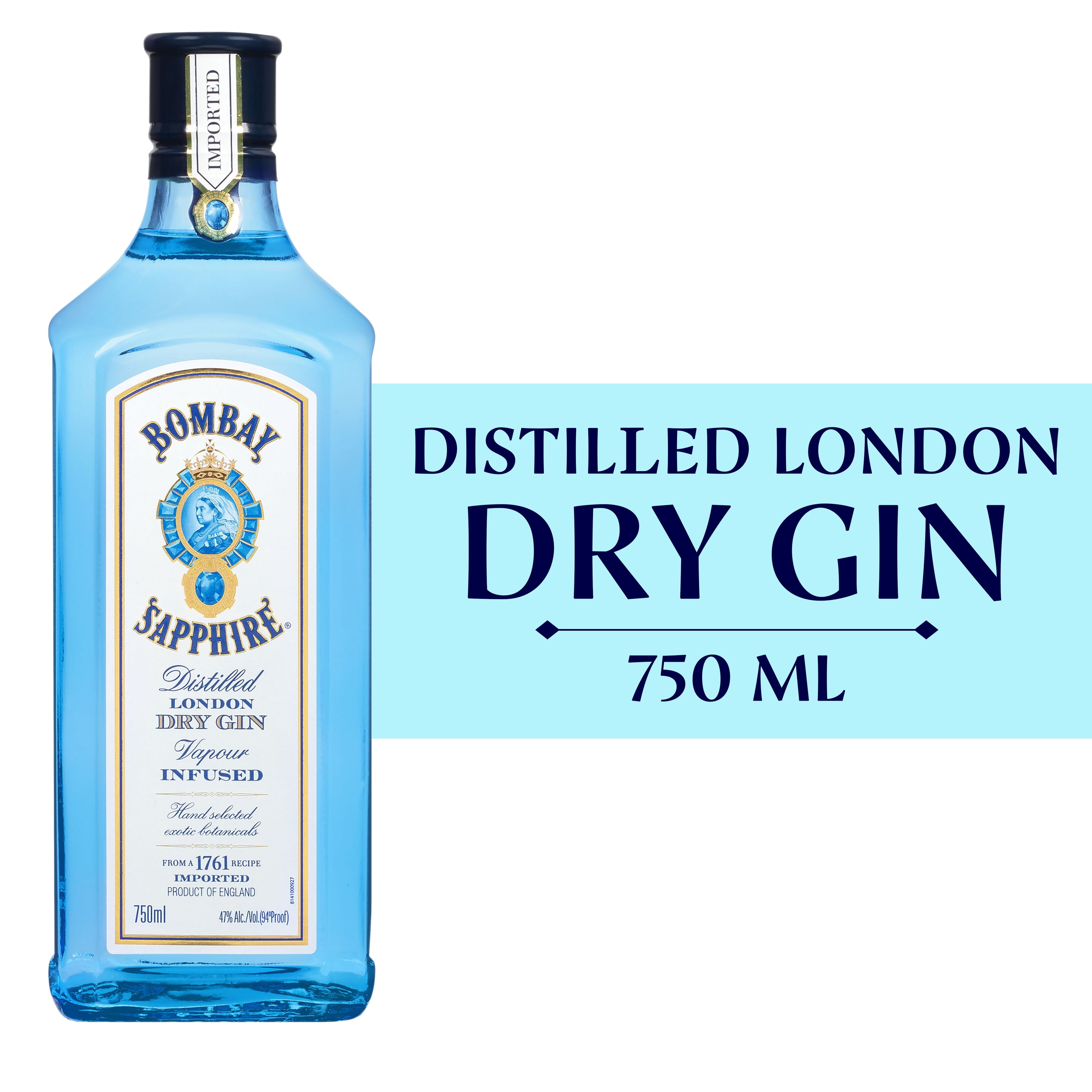 Gin Bombay Sapphire London Dry 750 mL