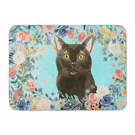 Bombay Spring Flowers Machine Washable Memory Foam Mat