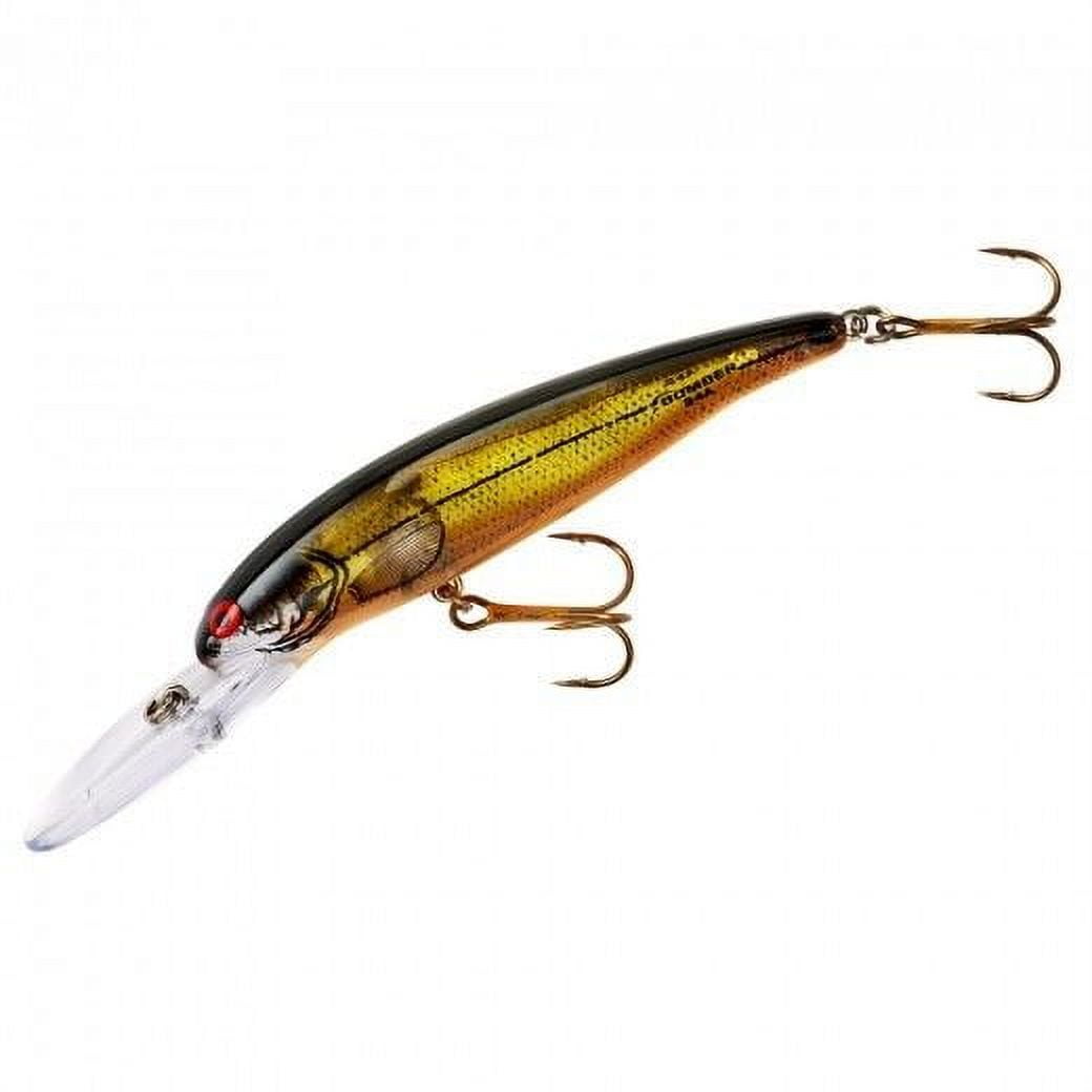 Bomber 24a 24 Long A Deep Diving Floating Bass Trolling Lure Orange Gold  XCHO