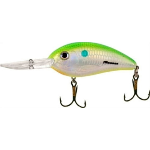 Bomber BD6F Fat Free Shad 1/2 oz. Citrus Shad Crainkbait Fishing Lure