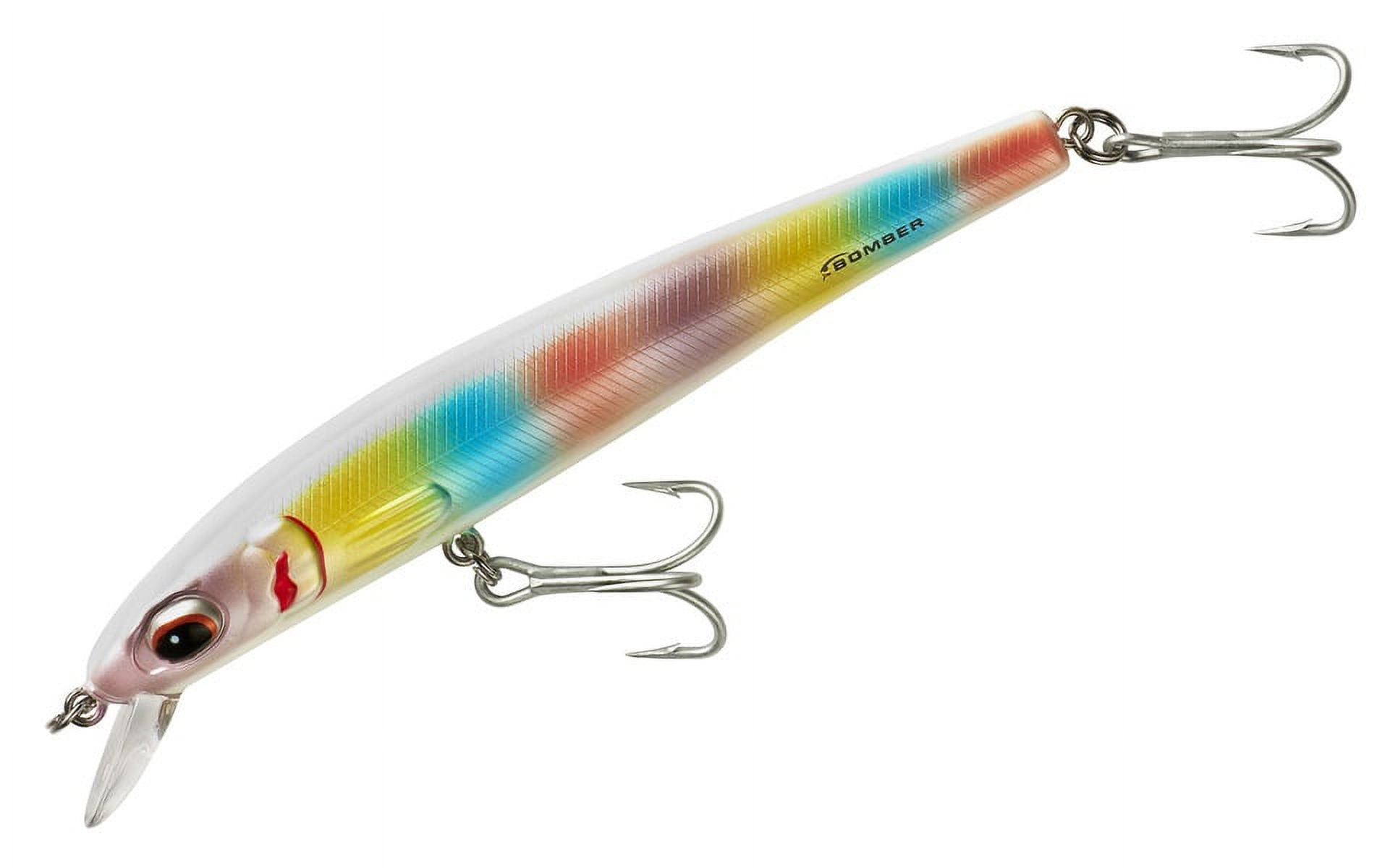 ウィルソン　LONGBOMB　WTF2011LB➕WTF2004X Bomber Long Shot Fishing Lure Saltwater Min w Black 7 in 1 3/4 oz