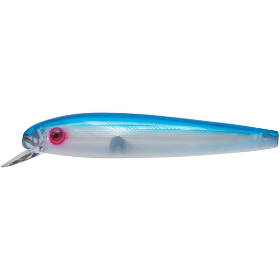 Bomber BSWW6313 Wind-Cheater Minnow 6" 1 7/8 oz Silver And Blue