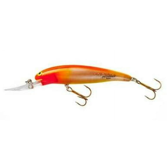 Bomber Deep Long 24A Crankbait, 3.5in, 3/8oz, Orange Crush