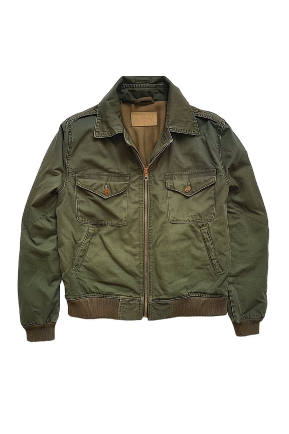 Bomber Field Jacket Vintage Cotton