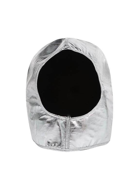 Bomber Hats CQXIDFH Adult Astronaut Hat, Holiday Performance Accessory, Party Play Prop Suit Headwear, Beret Hat (Silver, One Size)