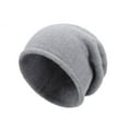 thumbnail image 1 of Bomber Hats CQXIDFH Stretch Winter Beanie, Loose Breathable Warm Cap, One Size Daily Outdoor Headwear for Adults, Summer Beach Sun Hat (Grey, One Size), 1 of 3