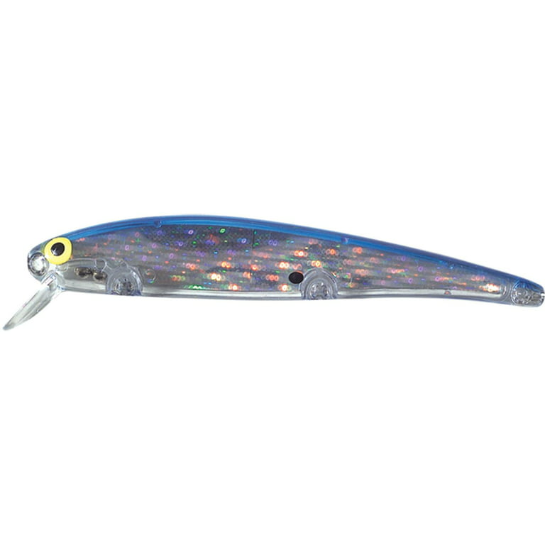 Bomber Jointed Long A 5/8 oz Silver Prism/Blue Back