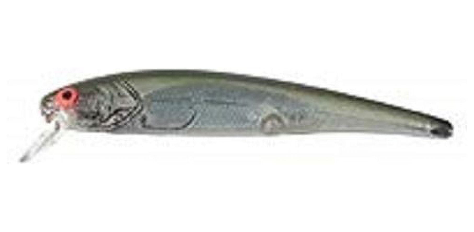 Bomber Long 14 a 14a Striper Walleye Bass Crankbait Lure Green